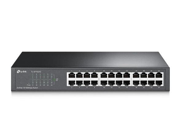 Switch Hub TP-Link 24 Port TL-SF1024D - 10/100Mbps Desktop/Rackmount