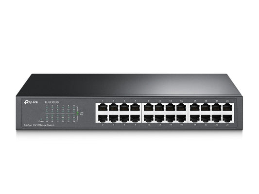 Switch Hub TP-Link 24 Port TL-SF1024D - 10/100Mbps Desktop/Rackmount