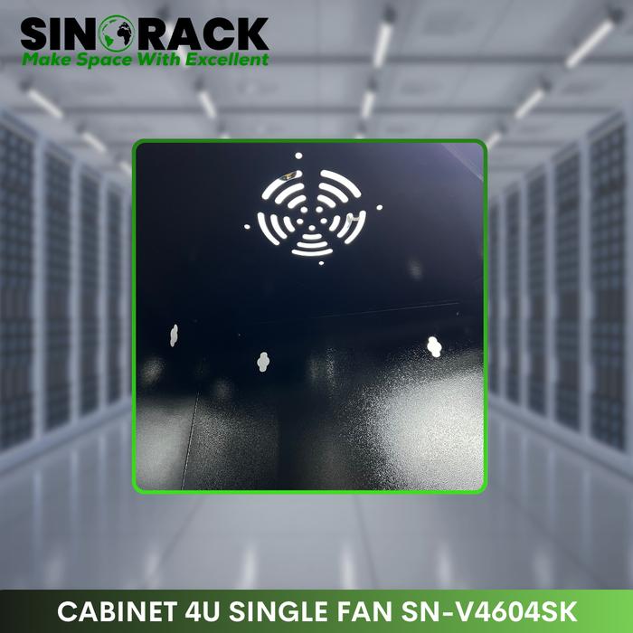 Wallmount Rack Server 4U SINORACK Model Sudut (Corner) - Dual Side Door